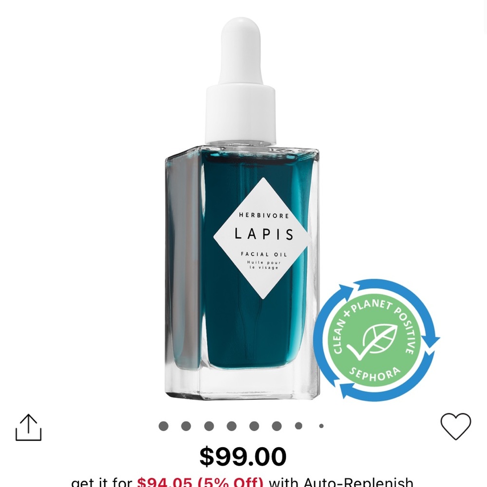 Brand new herbivore lapis facial oil